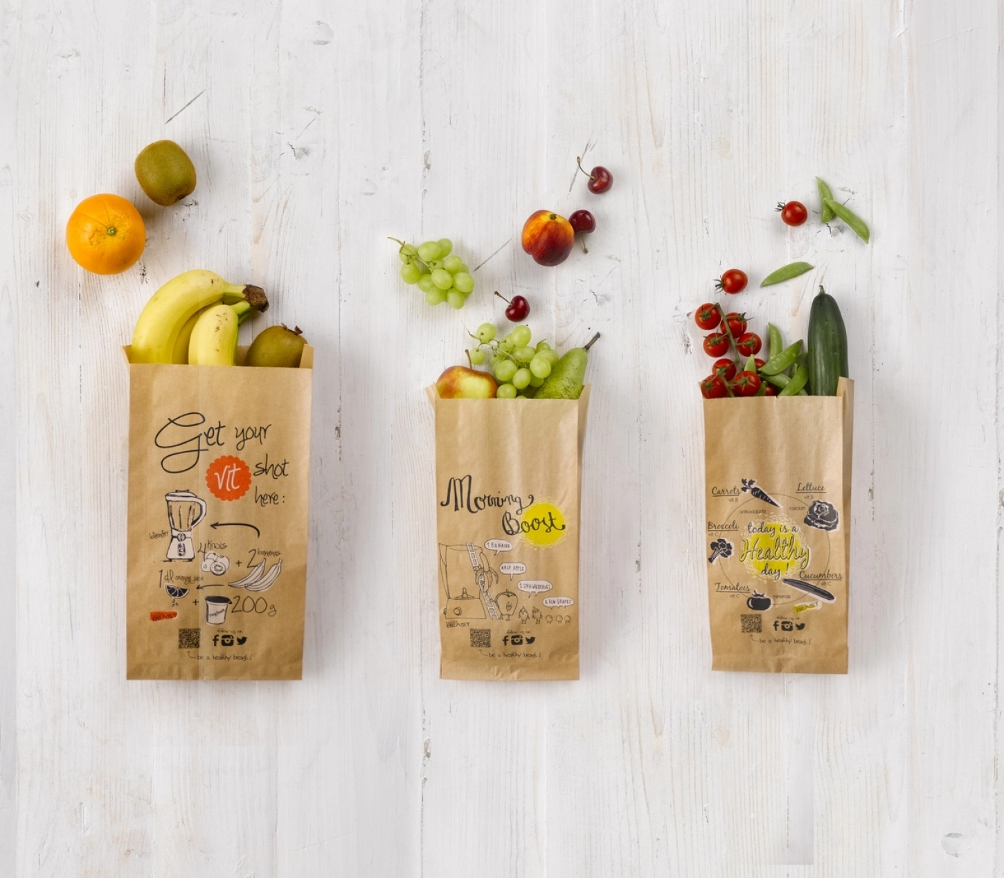 Ace Packaging biedt verpakking voor groenten en fruit aan.